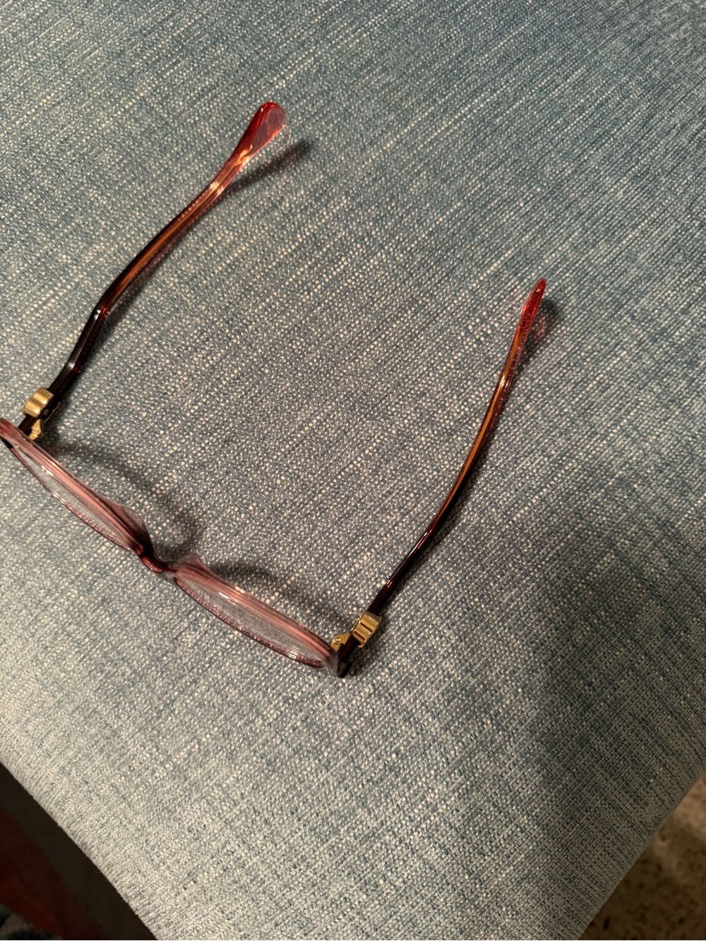 Gucci red ombré Cat-Eye Optical Glasses - Picture 8 of 13